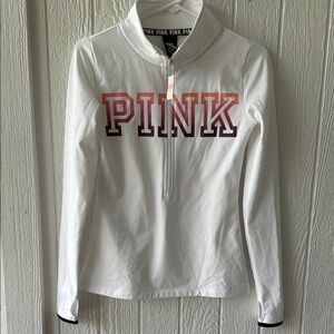 Victoria’s Secret PINK Long Sleeve 1/4 zip pullover size XS